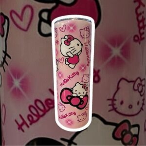 ‼️$7‼️ Hello Kitty - Pink - Graphic Bows Hearts - Stainless Steel Tumbler - 20oz